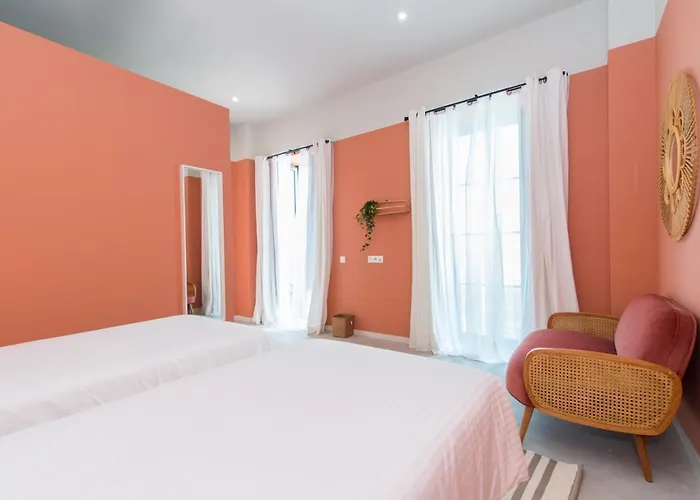 빌라 Casa Rosa With Pool In Centre